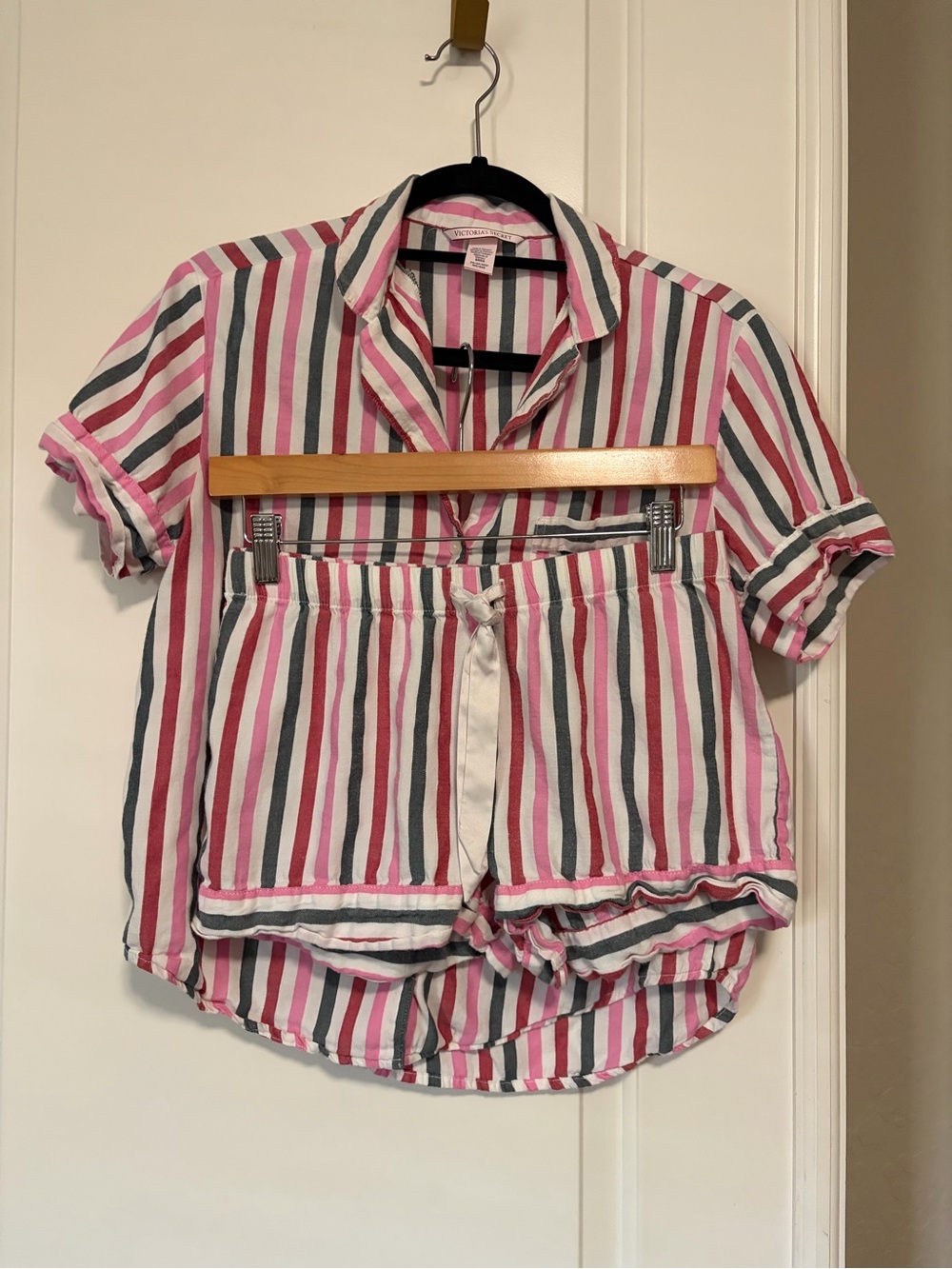💤💘🪽Victoria's Secret Feminine & Cozy Stripes Pajama Set🪽💘💤